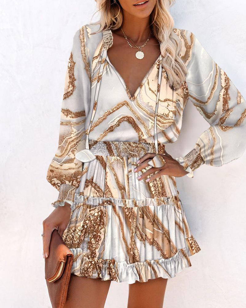 Fuel Clothing | Bold Floral Mini Dress for Vibrant Elegance